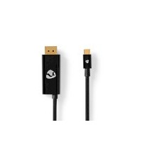 Adaptateur USB-C™ | USB 3.2 Gen 1 | USB-C™ Mâle | DisplayPort Mâle / USB-C™ Femelle | 8K@30Hz | 2.00 m | Rond | Plaqué nickel | 