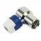 QFA 5 Connecteur F CATV Push On coudé | Shopconcept