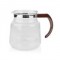 Pichet en verre | Compatible avec: Moccamaster K / KB/ 1 0PL / Excellent 10S | 1.2 l | Marron