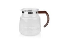 Pichet en verre | Compatible avec: Moccamaster K / KB/ 1 0PL / Excellent 10S | 1.2 l | Marron