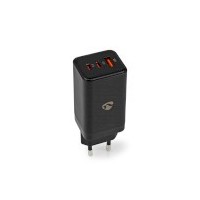 Chargeur mural | 65 W | GaN | Fonction de charge rapide | 3.0 / 3.25 A A | Nombre de sorties: 3 | USB-A / 2x USB-C™ | Sélection 