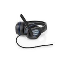 Casque de jeu | Tour d'oreille | Surround | USB Type-A | Rabattable Microphone | 2.10 m | LED