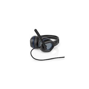 Casque de jeu | Tour d'oreille | Surround | USB Type-A | Rabattable Microphone | 2.10 m | LED