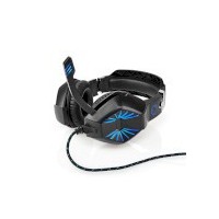 Casque de jeu | Tour d'oreille | Stereo | USB Type-A / 2x 3.5 mm | Rabattable Microphone | 2.20 m | LED