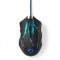 Souris de jeu | Filaire | 1200 / 1800 / 2400 / 3600 dpi | PPP (DPI) réglable | Nombre de boutons: 6 | Boutons programmables | Dr