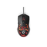 Souris de jeu | Filaire | 800 / 1200 / 2400 / 3200 / 4800 / 7200 dpi | PPP (DPI) réglable | Nombre de boutons: 7 | Boutons progr