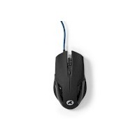 Souris de jeu | Filaire | 1200 / 2400 / 4800 / 7200 dpi | PPP (DPI) réglable | Nombre de boutons: 6 | Boutons programmables | Dr