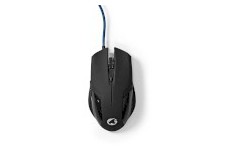 Souris de jeu | Filaire | 1200 / 2400 / 4800 / 7200 dpi | PPP (DPI) réglable | Nombre de boutons: 6 | Boutons programmables | Dr