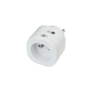 Prise Wi-Fi brennenstuhl®Connect WA 3000 XS01 blanc IP20