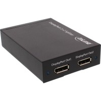 Splitter 2 ports InLine® DisplayPort pour connecter deux périphériques DisplayPort
