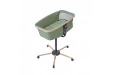 MAXI COSI Transat ALBA tout-en-un, berceau, évolutif, chaise haute (kit vendu séparément), Green, de la naissance a 3 ans