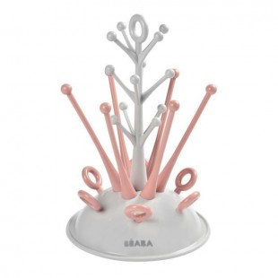 BEABA, Egoutte Biberons arbre, vieux rose