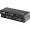 Extension de la console ATEN CE350, 1 PC - 2 stations de travail, PS / 2, VGA, RS232, Audio, max. 300m