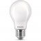 Philips ampoule LED Equivalent100W E27 Blanc chaud non dimmable, verre, lot de 2