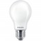 PHILIPS Ampoule LED Standard E27 - 100W Blanc Chaud Dépolie Verre Compatible Variateur - Verre