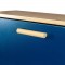 Meuble a chaussures - Pieds bois de pin bleu - LILA