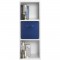 Meuble de rangement MIXCLUB 3 cases - Blanc - L 31,4x P 30 x H 91 cm