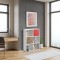 Meuble de rangement MIXCLUB 6 cases - Blanc - L 61,2 x P 30 x H 91 cm