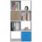 Meuble de rangement MIXCLUB 8 cases - Blanc - L 61,2 x P 30 x H 120,7 cm