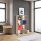 Meuble de rangement MIXCLUB 8 cases - Décor chene- L 61,2 x P 30 x H 120,7 cm