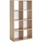 Meuble de rangement MIXCLUB 8 cases - Décor chene- L 61,2 x P 30 x H 120,7 cm