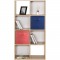 Meuble de rangement MIXCLUB 8 cases - Décor chene- L 61,2 x P 30 x H 120,7 cm