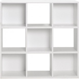 Meuble de rangement MIXCLUB 9 cases - Blanc - L 91x P 30 x H 91 cm