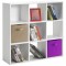 Meuble de rangement MIXCLUB 9 cases - Blanc - L 91x P 30 x H 91 cm