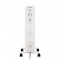 Radiateur électrique bain d'huile 1500W OCEANIC - 3 puissances - 7 éléments - Blanc - Mobile