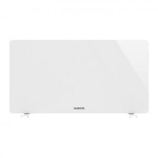 Radiateur convecteur électrique - 2000 Watts - OCEANIC - Thermostat digital - Mobile - Blanc