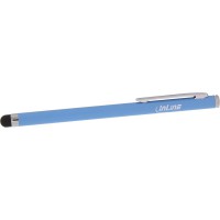 Stylet InLine® pour écrans tactiles tels que Smartphone + Tablette bleu