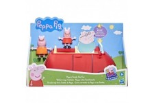PEPPA PIG - Peppa's Adventures - Voiture rouge familiale - Jouet préscolaire avec phrases et effets sonores - des 3 ans