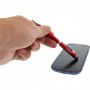 InLine® Touchpad Stylus + Stylo à bille métal rouge