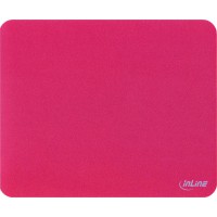 Tapis de souris InLine® pour une traction laser améliorée ultra-mince 220x180x0,4mm rouge