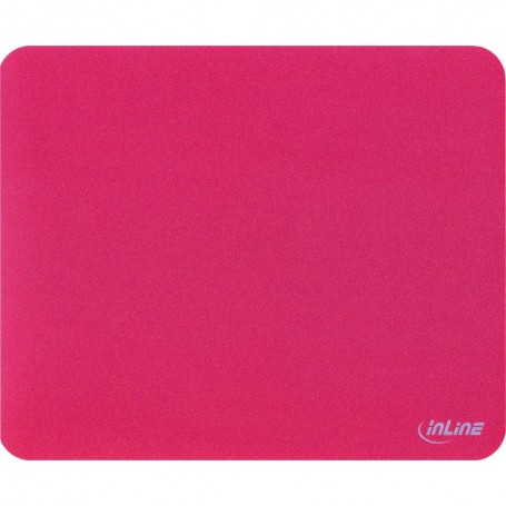 Tapis de souris InLine® pour une traction laser améliorée ultra-mince 220x180x0,4mm rouge