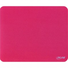 Tapis de souris InLine® pour une traction laser améliorée ultra-mince 220x180x0,4mm rouge
