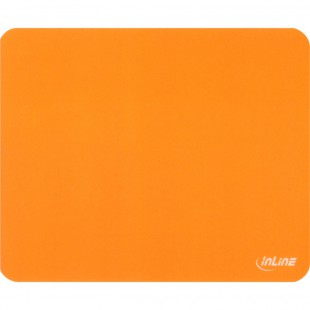 Tapis de souris InLine® antimicrobien ultra-mince 220x180x0,4mm orange