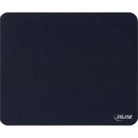 Tapis de souris InLine® antimicrobien ultra-mince 220x180x0,4mm noir