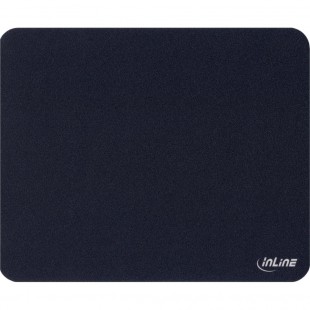 Tapis de souris InLine® antimicrobien ultra-mince 220x180x0,4mm noir