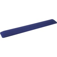 Clavier InLine® avec repose-poignet en gel 464x60x23mm bleu