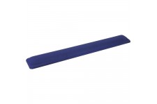 Clavier InLine® avec repose-poignet en gel 464x60x23mm bleu