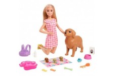 Barbie - Barbie Naissance Des Chiots - Poupée - Des 3 ans