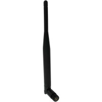 WLAN antenne caoutchouc pour AP et routeur, SMA, 5dBi, couleur: noir