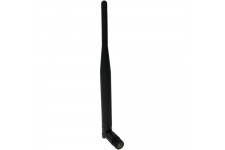 WLAN antenne caoutchouc pour AP et routeur, SMA, 5dBi, couleur: noir