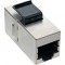 RJ45 prise femelle/prise femelle insert, SNAP-In, Cat.6 stp, bulk