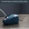 ROWENTA Aspirateur avec sac, Kit animal, Moteur basse consommation, Capacité 4,5 L, Nombreux accessoires, Power XXL, Bleu RO3172
