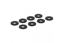 Rondelles en caoutchouc, InLine®, pour découpler disques durs, 8 pcs.