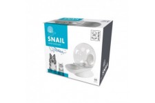 SNAIL Distributeur d'eau avec filtre - 2800 ml - Blanc, Gris et Transparent