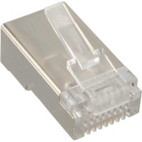 InLine® Crimp Connector RJ45 pour câbles rigides / câbles d'installation jusqu'à AWG24 10 pcs.