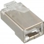InLine® Crimp Connector RJ45 pour câbles rigides / câbles d'installation jusqu'à AWG24 10 pcs.